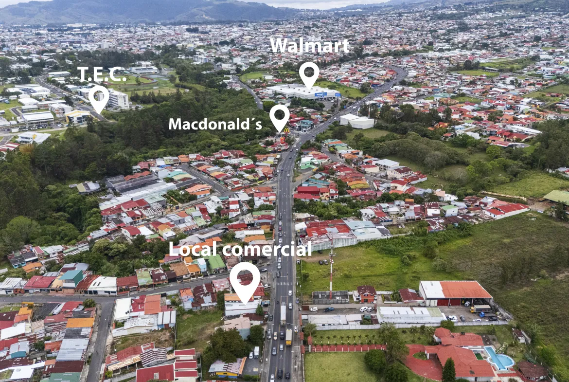 local comercial comercio alta afluencia apartamentos inversion alquiler caballoblanco dulcenombre paraiso cartago 010