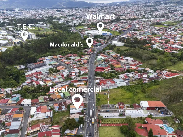local comercial comercio alta afluencia apartamentos inversion alquiler caballoblanco dulcenombre paraiso cartago 010
