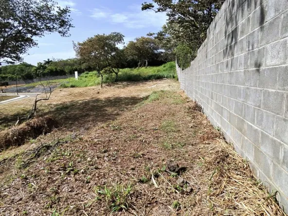 Lote vista interna tapia trasera